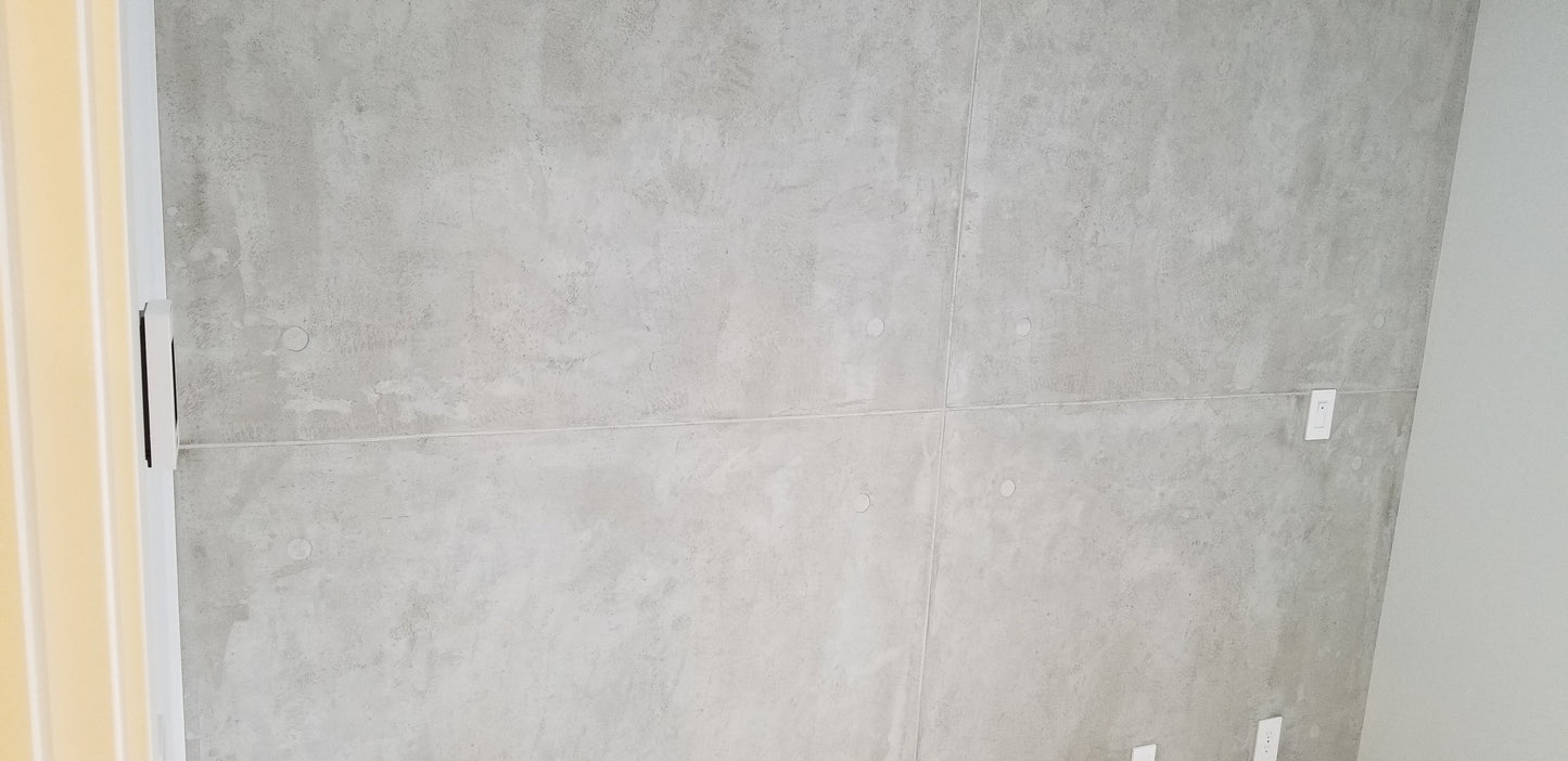 Concrete-look Plaster Coarse - 5 Star Finishes Ltd