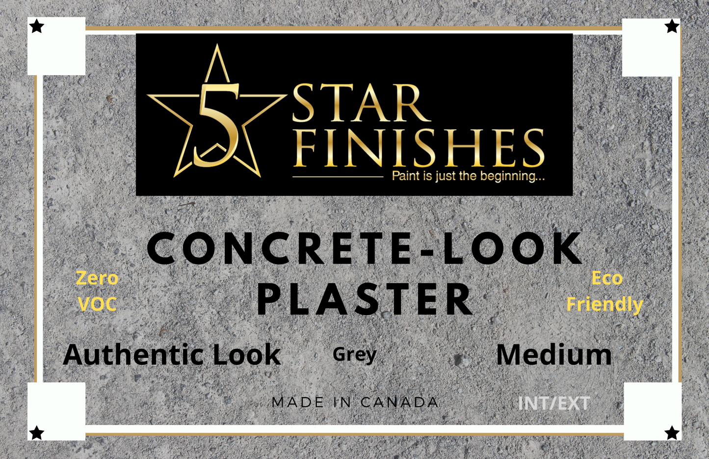 Concrete-look Decorative Venetian Plaster Medium - 5 Star Finishes Ltd