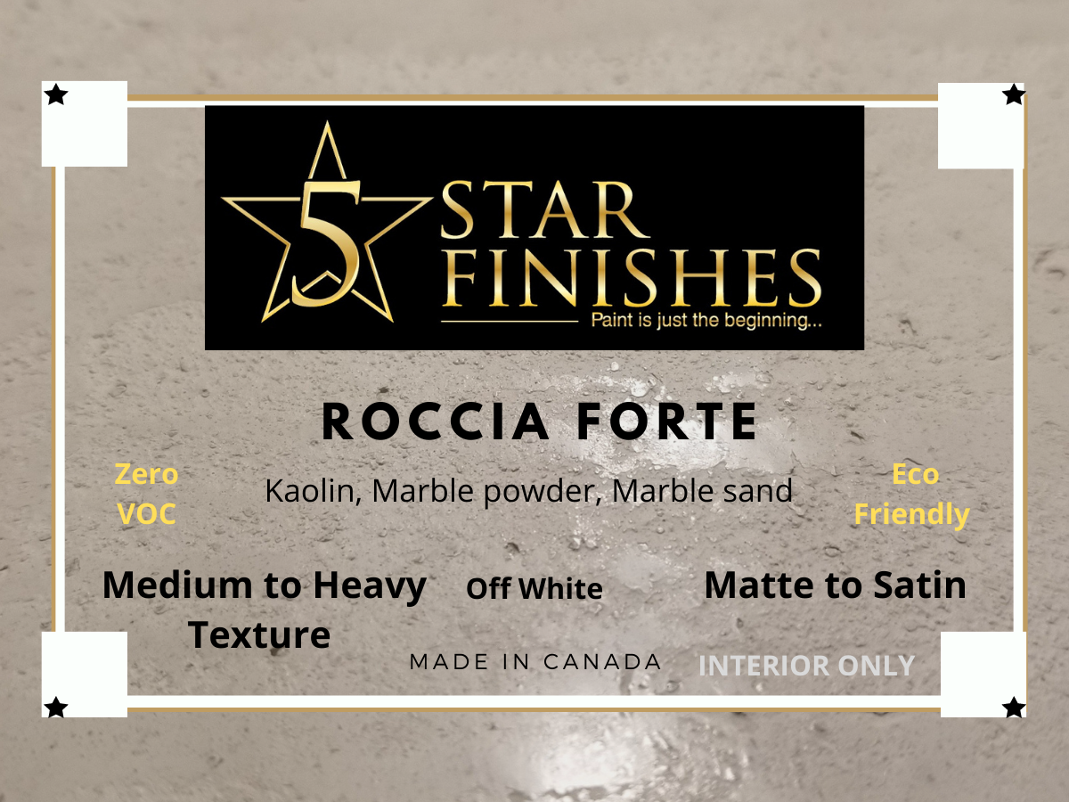 Canadian Clay - Roccia Forte - 5 Star Finishes Ltd