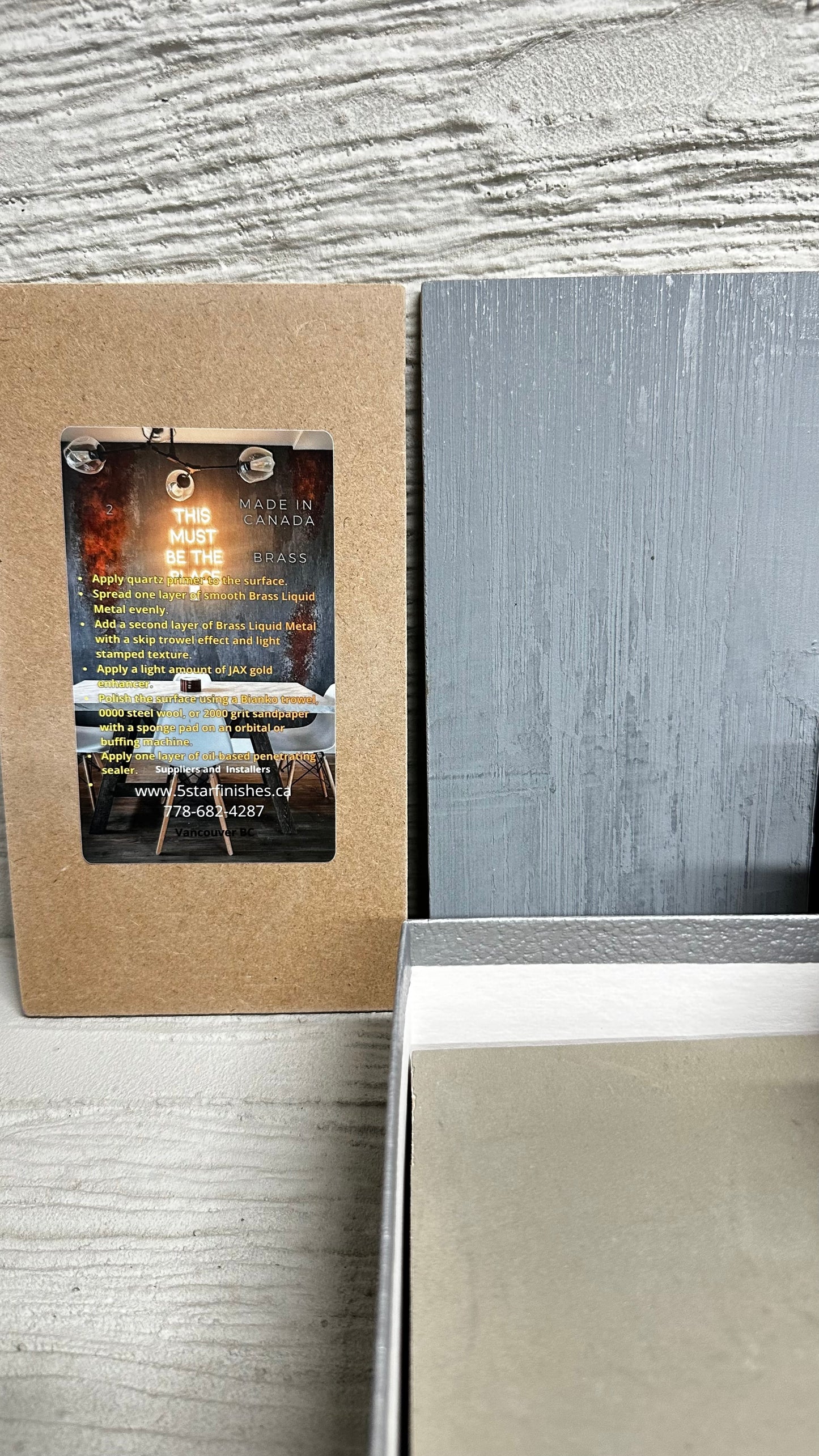 Liquid Metal Sample Box