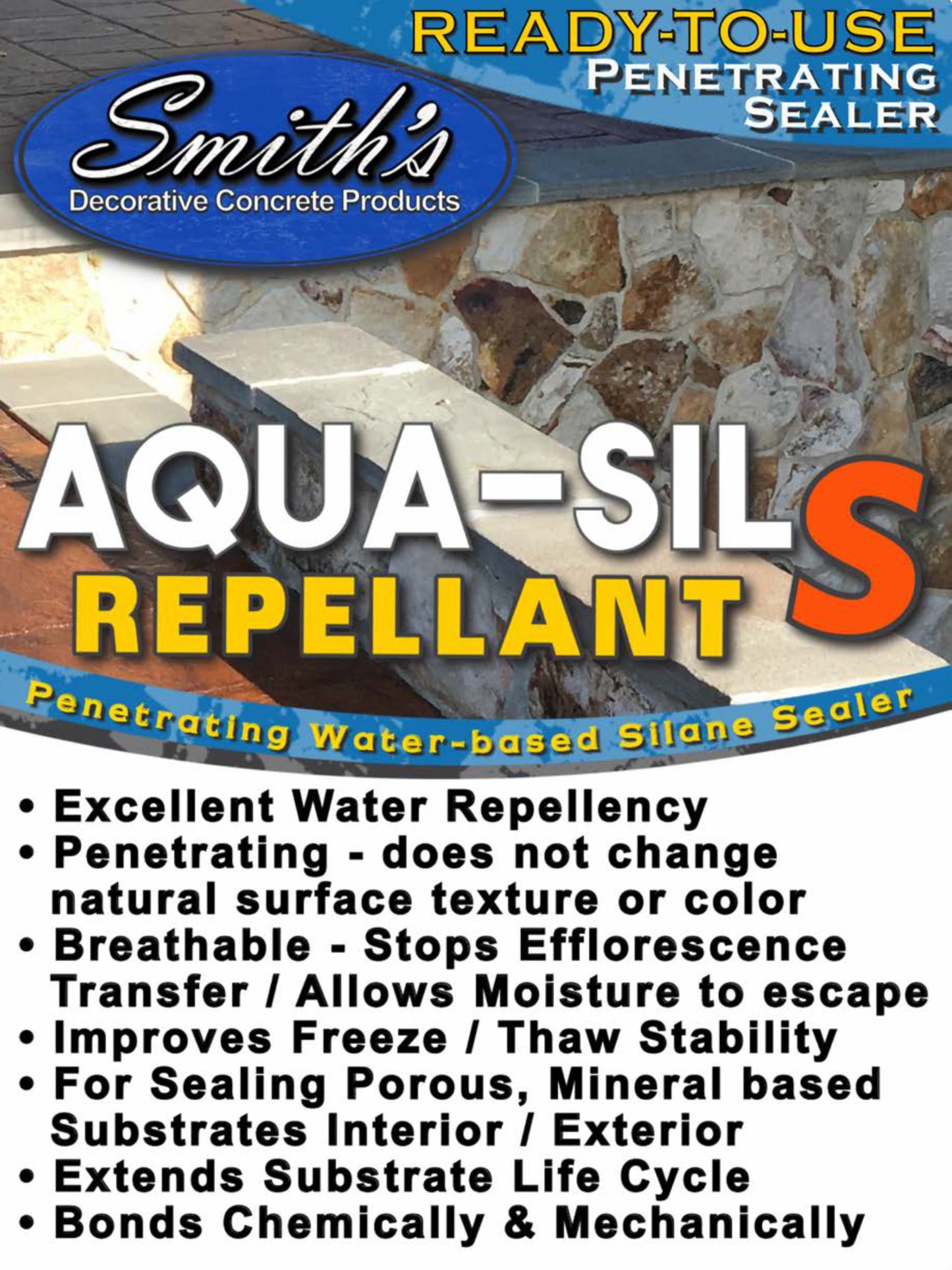 Advanced Natural Look Penetrating Sealer For Venetian Plaster, Concrete-look