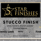 Stucco Finish - 5 Star Finishes Ltd