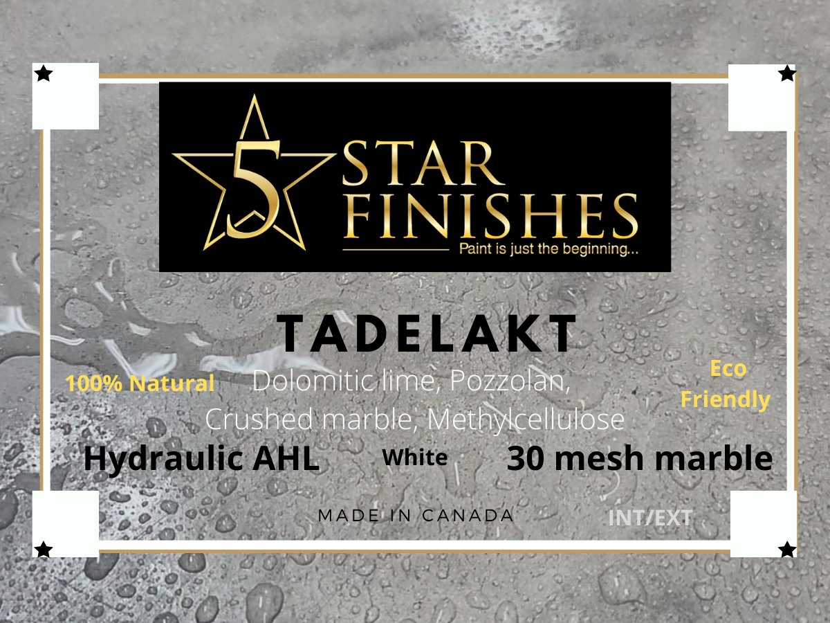 Tadelakt - 5 Star Finishes Ltd