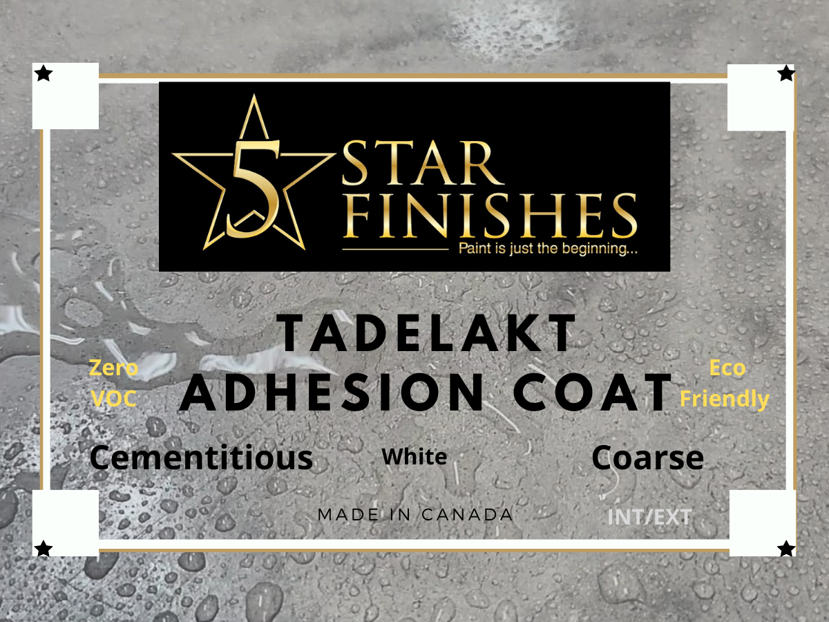 Tadelakt Adhesion Coat - 5 Star Finishes Ltd